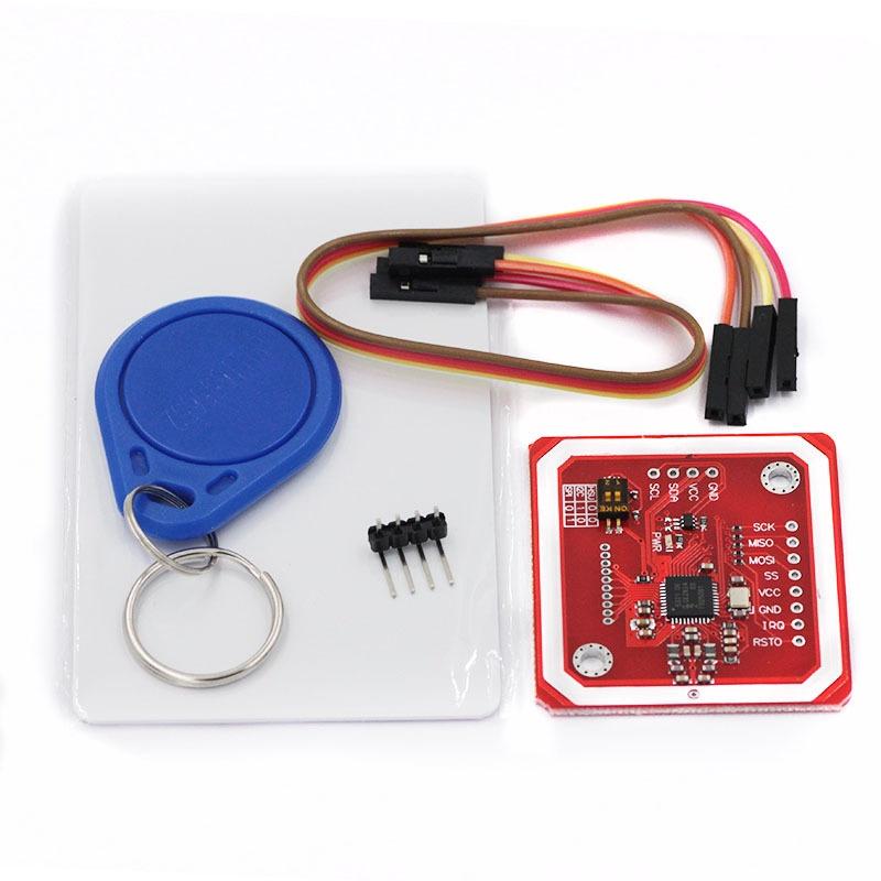 1Set Pn532 Nfc Rfid Wireless Module V3 User Kits Reader Writer Mode Ic S50 Card Pcb Attend I2C Iic Spi Hsu