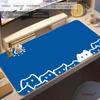 HYBXAXC Office Game Cute cat Mouse Pad Large Square Computer Table Mats Rubber Anti-slip Mousepads Small Decor Desk Pads playmat