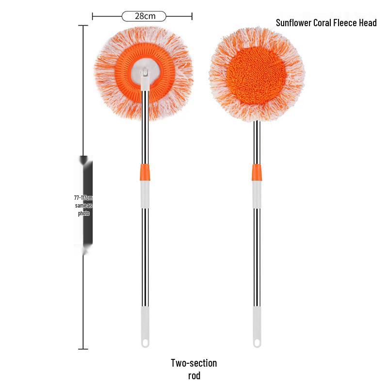 Retractable Sunflower Mop: Multifunctional Rotating Duster for Walls and Ceilings