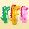 Inflatable Bounce-Back Punching Toy Rebound Type Dinosaur Model Blow Up Boxing Standing Sandbag Sport Activity Interactive Toy