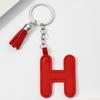 Key Ring PU 26 Letter Key Chain Keys Organizer Business Key Holder Alphabet Car Key Buckle  Women