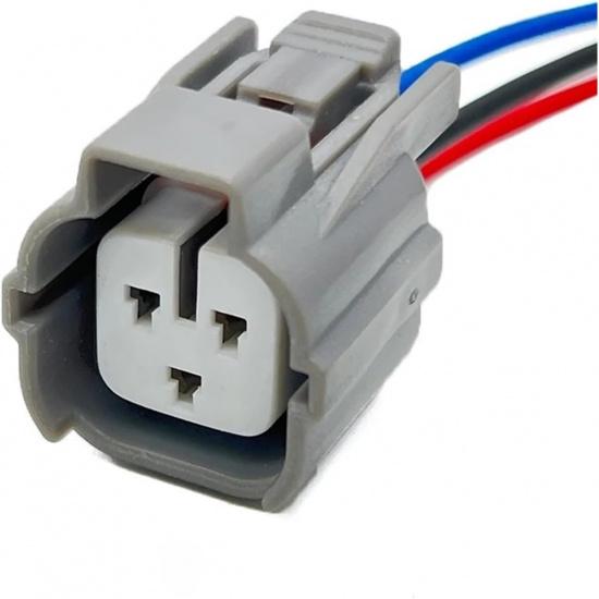 Automotive Electrical connectors 3Pin 6189-0131 Wiring Harness Excavator Sen/;SOR So*le*no*id Valve Plastic Housing Sealed pl;/UG Fit Compatible(5 1 Pc