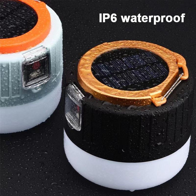 Ready Stock 400W Solar Charging Light Night Market Light Mobile Power Bank Outdoor Camping Lamp Emergency Light