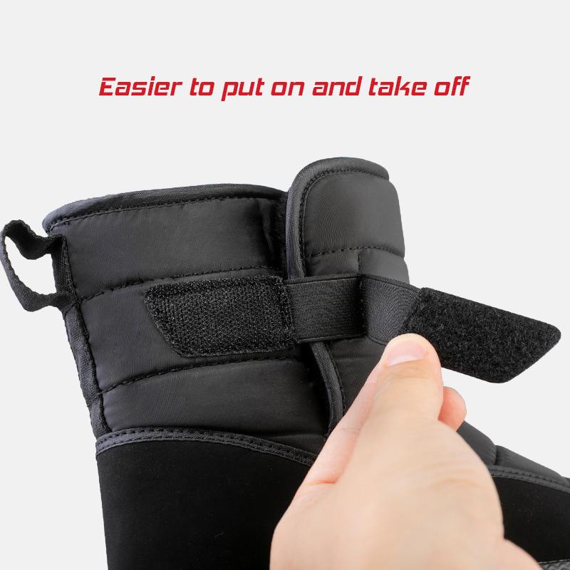 Fashion Men Boots Outdoor Winter Boots Man High-top Waterproof Non-slip Shoes Lightweight Snow Boots Fashion Cotton Winter Shoes