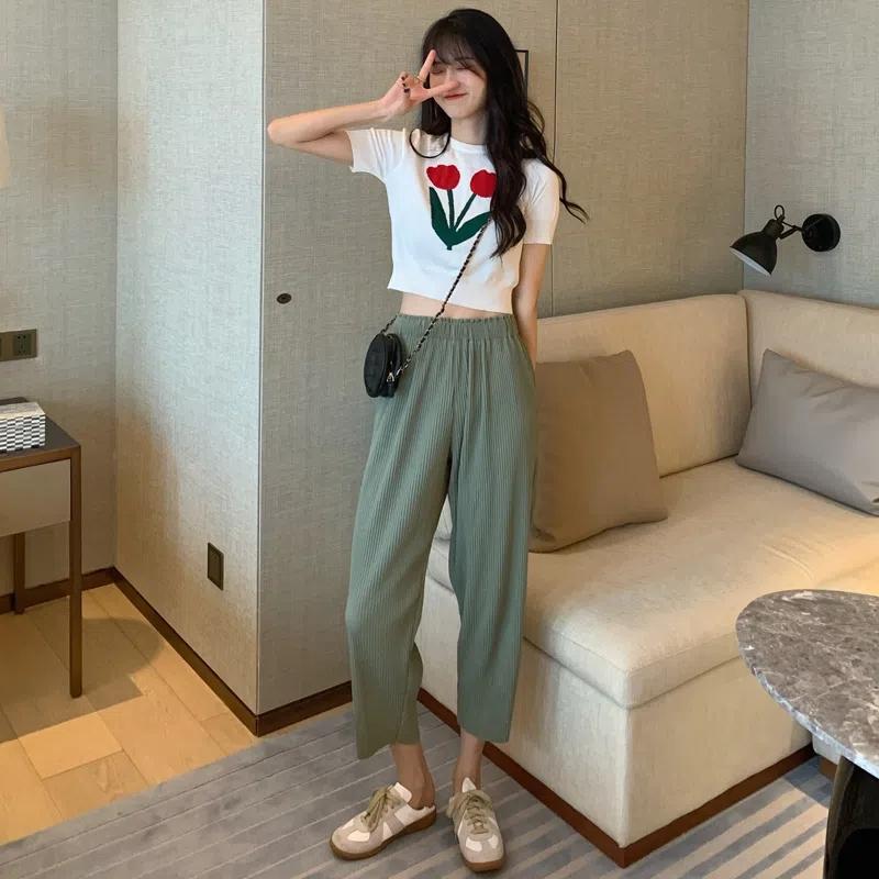 Pantaloni Tre Quarti Donna Eleganti - Foto 2