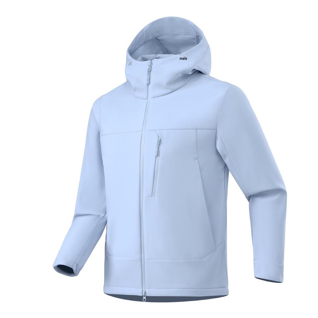 Women's & Men's Outdoor Windproof Softshell Jacket for Spring/Autumn - Hiking, Sports, and Mountaineering Outerwear.