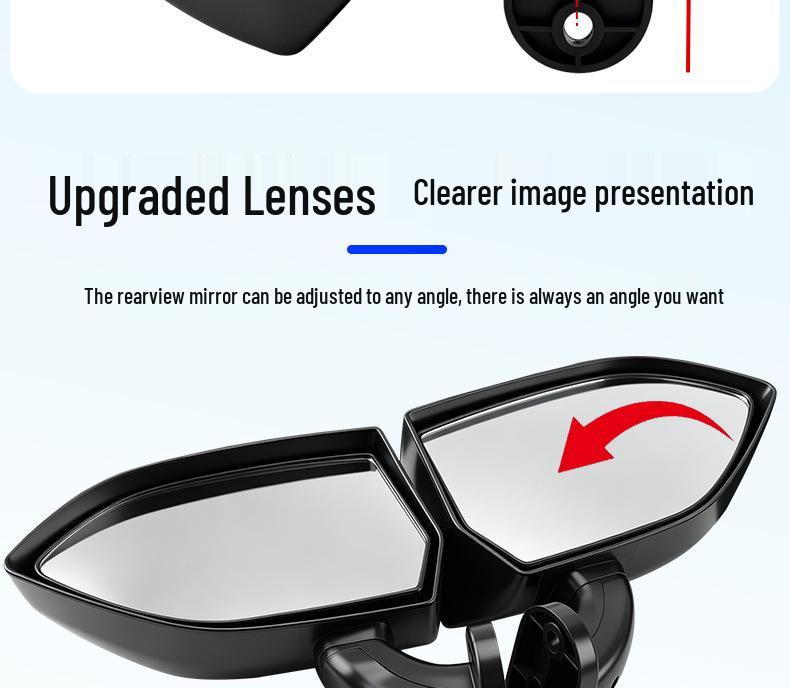 Dongwei A6 HD Electric Tricycle Adjustable Convex Rearview Mirror