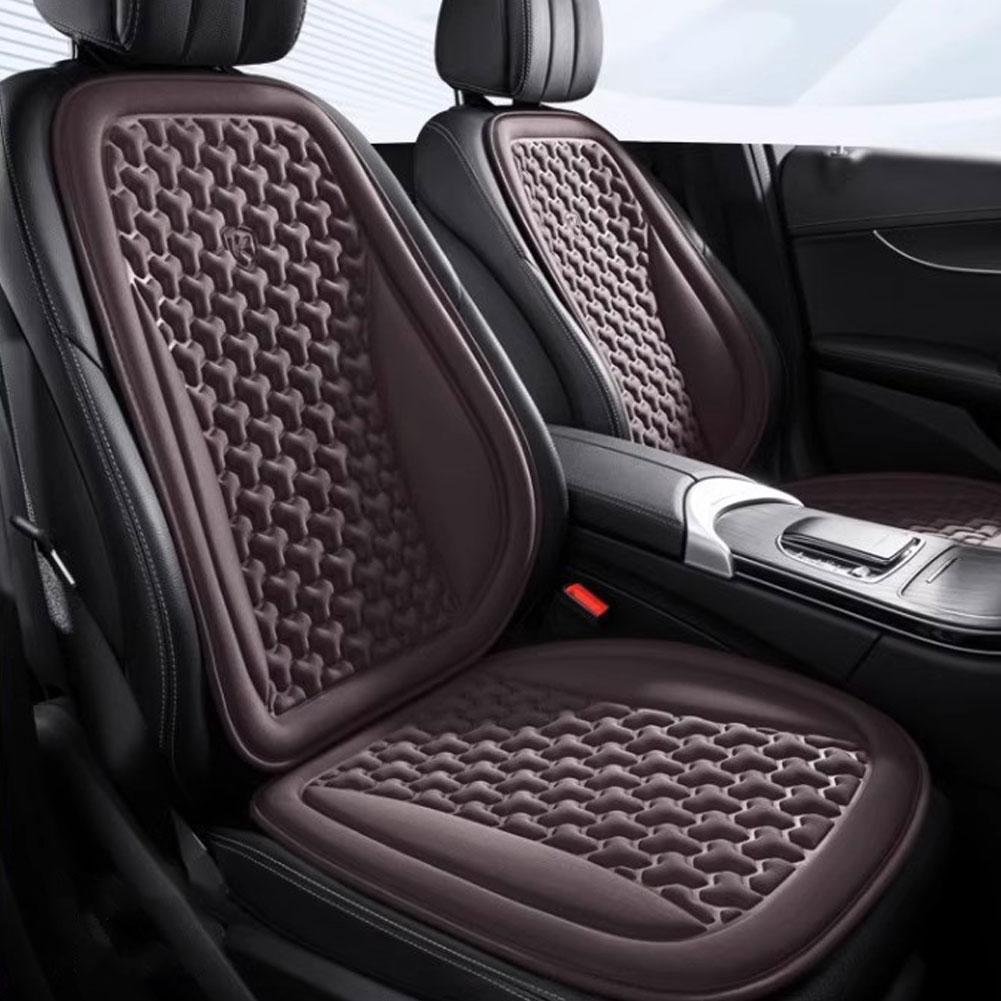 

Летний чехол на автомобильное сиденье 3D дышащий из ледяного шелка, подушка для автомобильного сиденья с выпуклым дизайном, защитные накладки для автокресла, универсальный коврик для автомобильного кресла