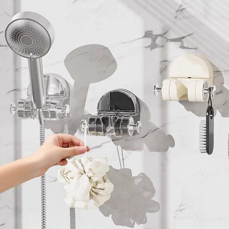 

Кронштейн для душевой лейки Стойка-держатель для душевой лейки Присоска Многофункциональный душевой кронштейн Настенное крепление Душевая стойка для ванной комнаты Для синий