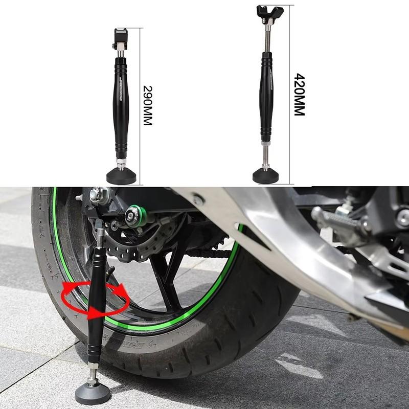 Motorcycle Support Side Wheel Stand Frame Balancer Lift With Brake Lock Hook Universal For KTM Yamaha Honda Suzuki Motocross