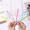 Korean Candy Color Wave Headband: Elegant, Thin Hair Accessory for Women - Perfect for Face Washing and Styling.