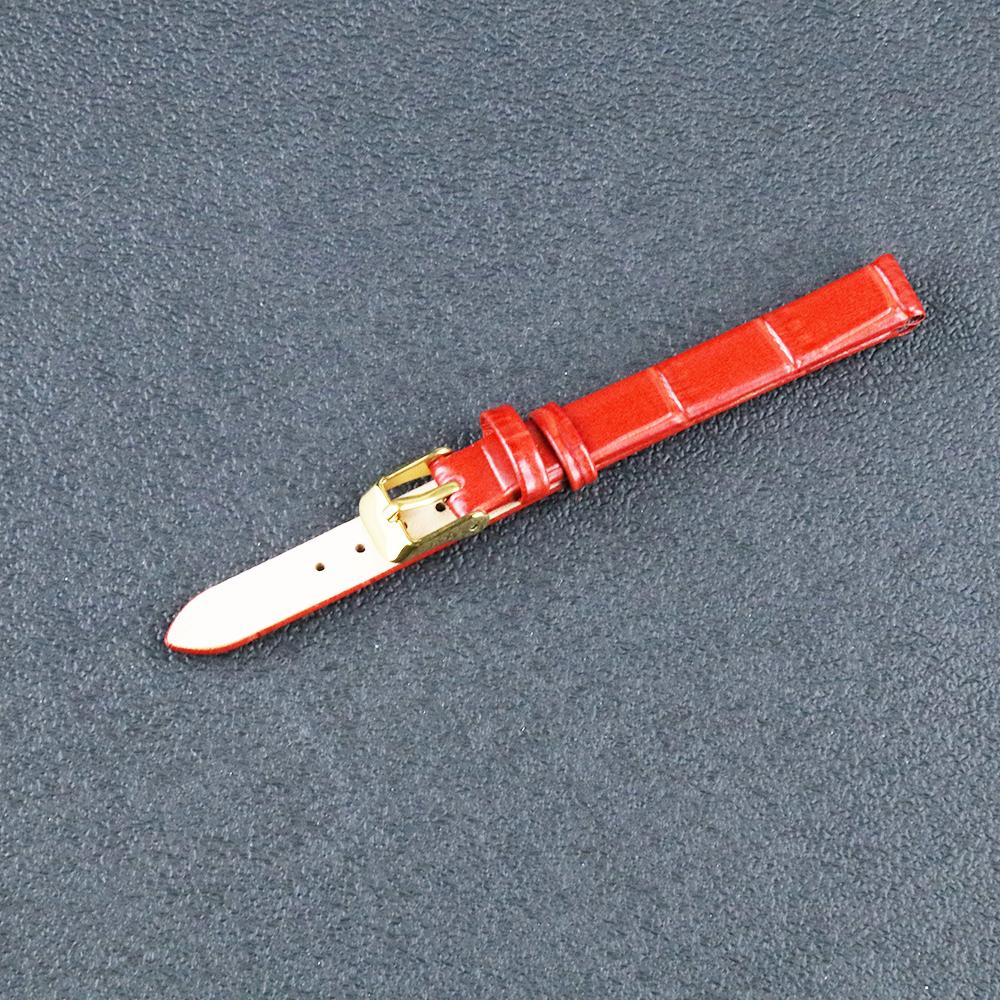 Leather Wath Strap 8mm 10mm 12mm 14mm 16mm 18mm 20mm Strap Genuine Leather Watch Bracelet Rose Gold Buckle with Tool