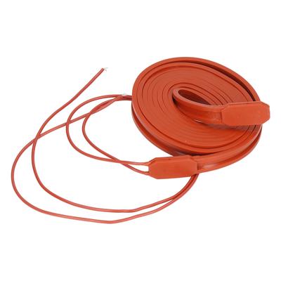 Silicone Heating Tape Belt Waterproof Flexible Heater 220V AC 150W for Air Compressor
