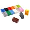 Non-Toxic 10Pcs Building Blocks Diy Thick 2X4 Dots 16Color Bricks Size Compatible With 3002 Kids Toys Educational For Children
