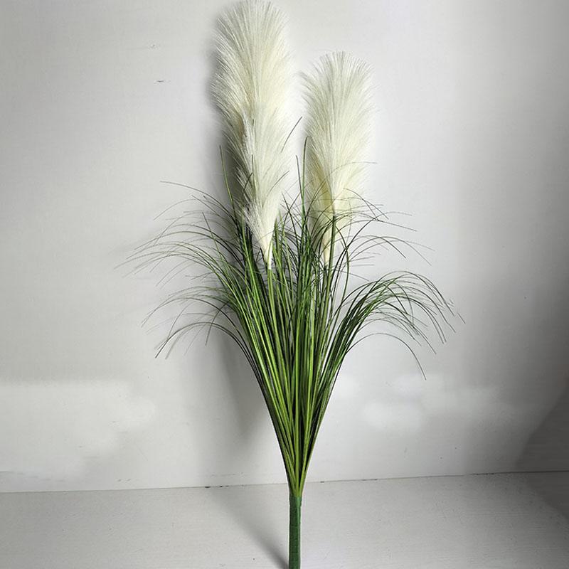1PC Artificial Reed Bunch Decoration Indoor Simulation Dog Tail Grass Home Tabletop Outdoor Garden Wedding Party Props