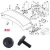 T30 Torx-Head Bolt for BMW 1 3 5 6 Series Car Front Panel Engine Headlight Bolts Screws FRONT CENTER UPPER RADIATOR SUPPORT BOLT