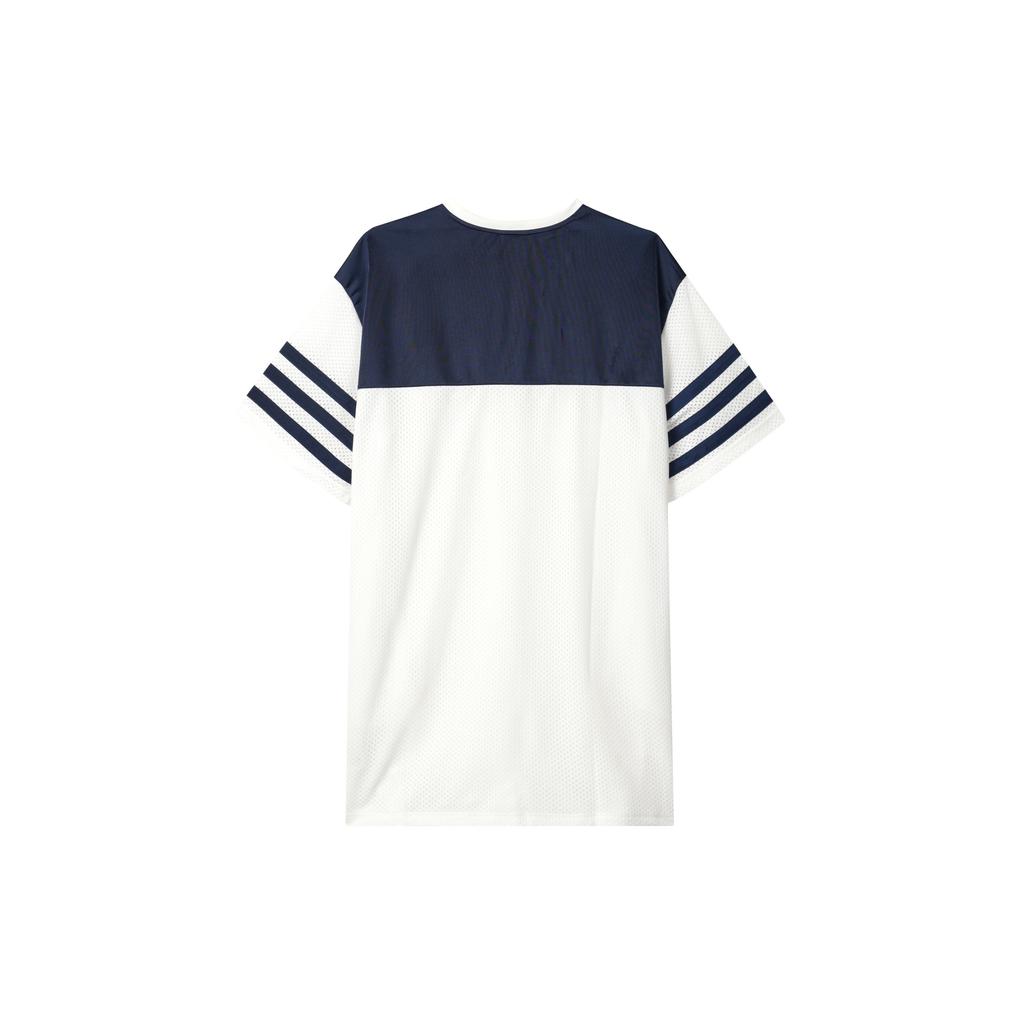 Adidas Relaxed Fit V-Neck Sports Dress Women Dress White Deep-Indigo IS2348