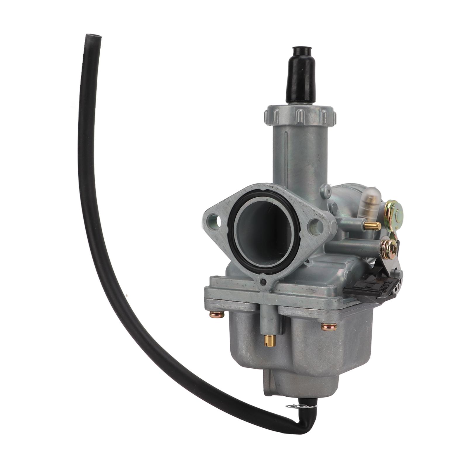 

Motorcycle Carburetor Metal 25mm Intake Dia Wearproof Carb Replacement for CG125 GY6125CC Engine