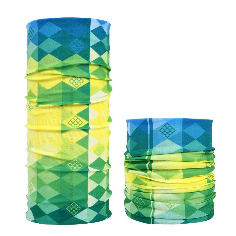 Eșarfă multifuncțională de înaltă calitate, fără cusături: Rezistent la praf, protecție solară, ciclism și utilizare în aer liber pe timpul verii, pentru bărbați și femei.