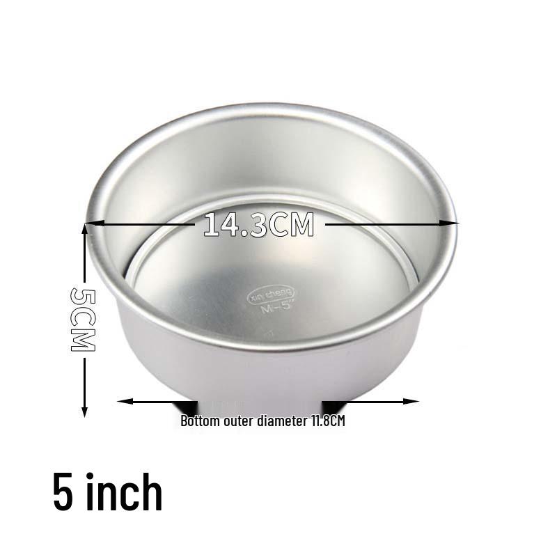 Aluminum Alloy Chiffon Cake Mold Set with Removable Bottom