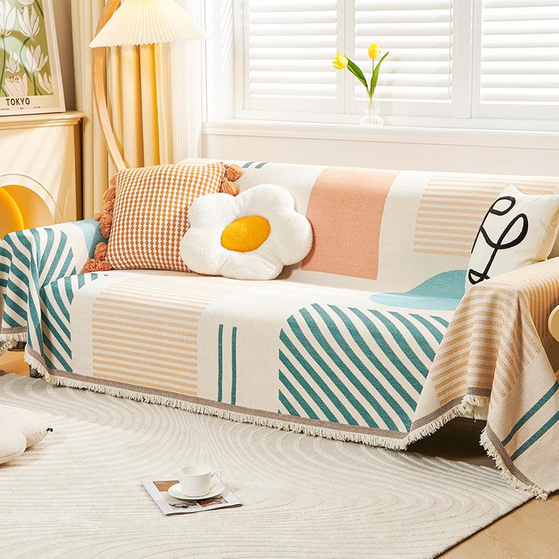 Sofa Cover Towel, Four-season Universal Anti-skiing, Nier, Anti-cat Scratch, Sofa Cover, Cloth Cover, Full Cover