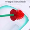 New No Dead Angle Bathroom Toilet Brush Set
