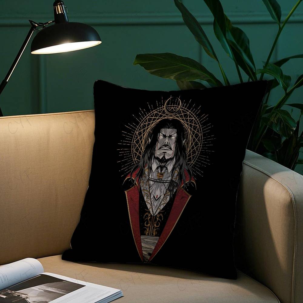 Hot Games Cool C-Castlevanias Pillow Case Custom Printed Brushed Fleece Pillow, Baby Skin-Touch, Eco-Friendly Dye-Sublimation Cu