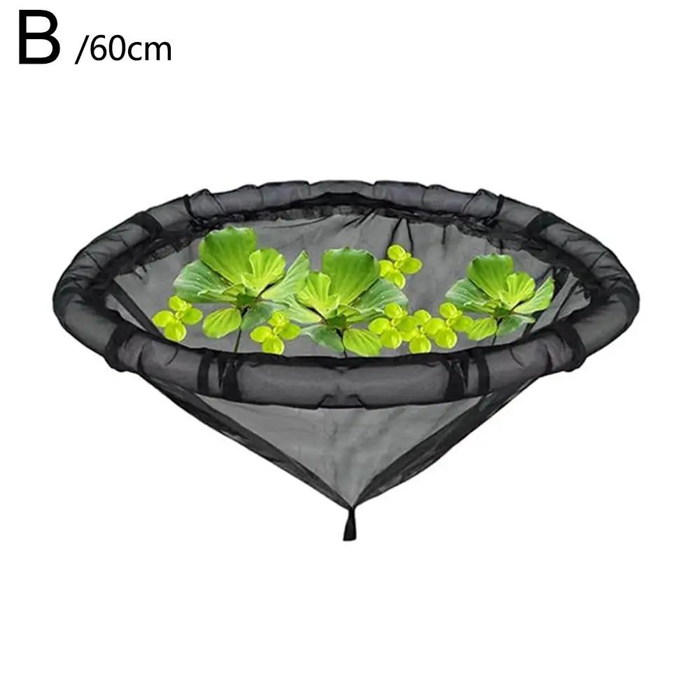 45/60/80cm Teichpflanzennetz Sonnenschutz Porös Pflanze Neues Netz Kreisförmig Schwimmende Pflanze Atmungsaktiv Atmungsabl O9v2
