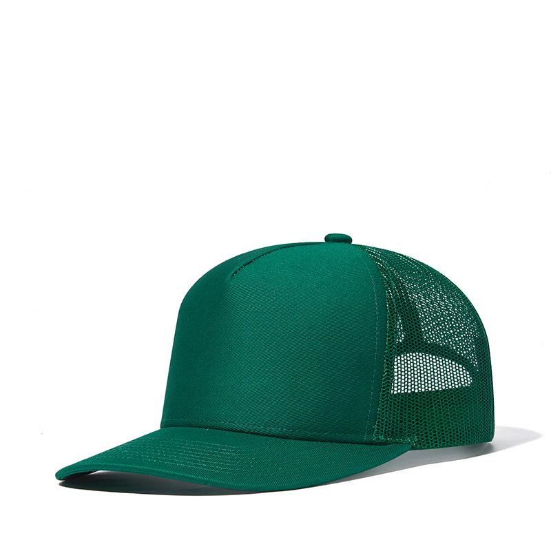 Men Women Hip Hop Hats Flat Bill Slightly Curved Baseball Caps Unisex 112 Trucker Adjustable Snapback Baseball Cap