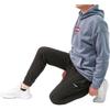 Li Ning Logo Embroidered Casual Hooded Pullover Fleece Sweatshirt Unisex sweatshirt Firestone-Blue AWDR615-2