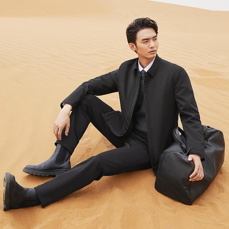 Septwolves Men's Triple-Proof Winter Warm Lapel Jacket