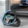 Steering Wheel for PC Racing with PS4/Xbox Series X Compatibility, Includes Three-Pedal Shifter