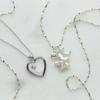 Shell Star Moon Necklace Small Fresh Sweet Star Pearl Moon Pendant Cold Clavicle Chain Electroplating Color Retention