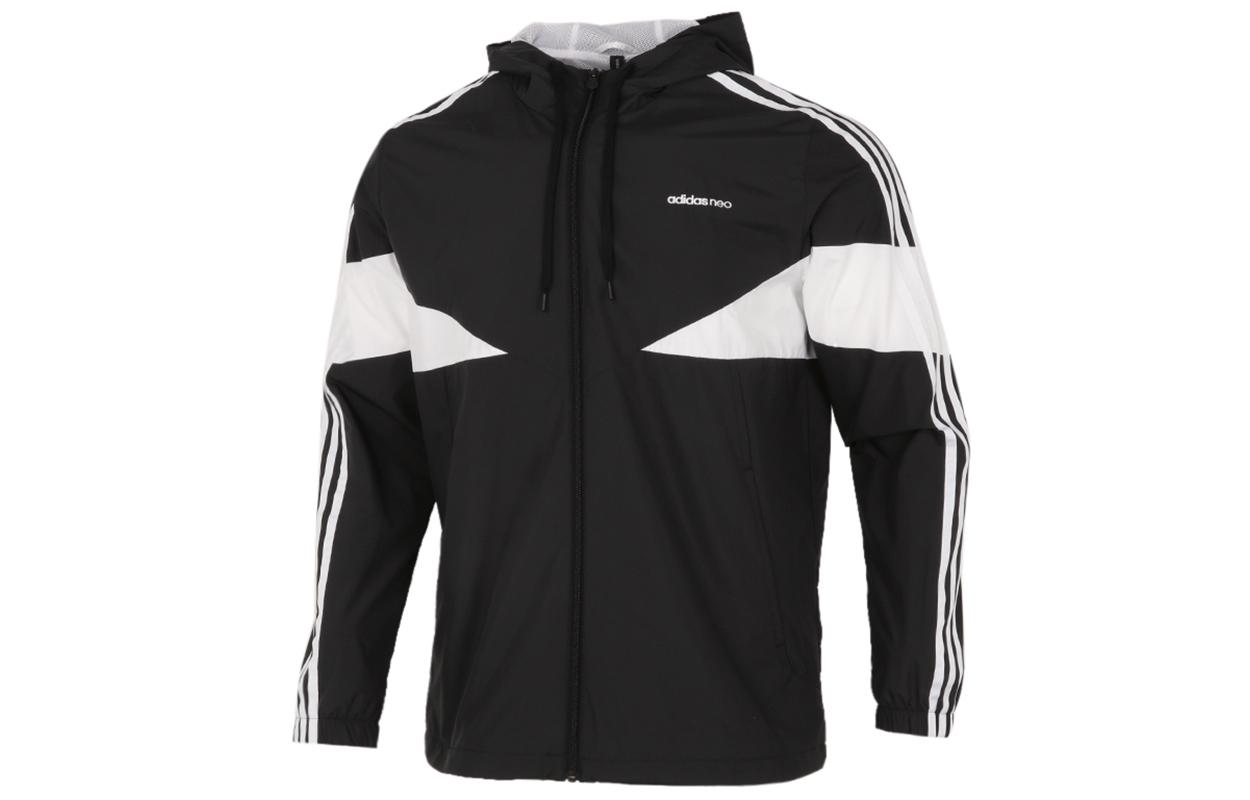 Adidas Jackets Men s Black Hooded Moderate GP5709 XXL