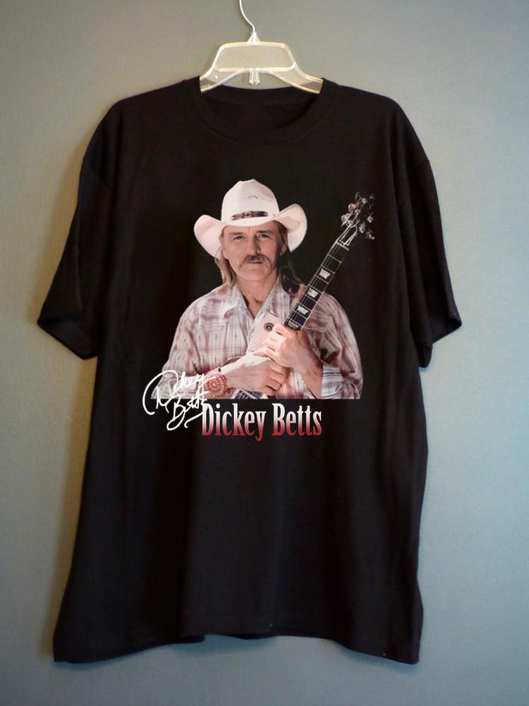 Rare Dickey Betts Signed 1943-2024 Shirt Unisex Concert S-5XL B121 Unisex T-Shirt XXL