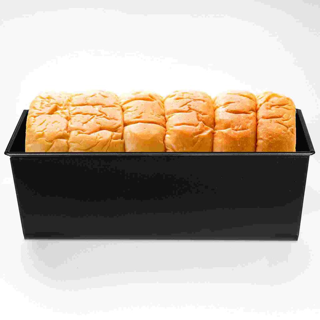 Baking Pan with Lid Square Loaf Deep Bread Tin Saucepans Tray Toast Bakeware Mini Barbecue