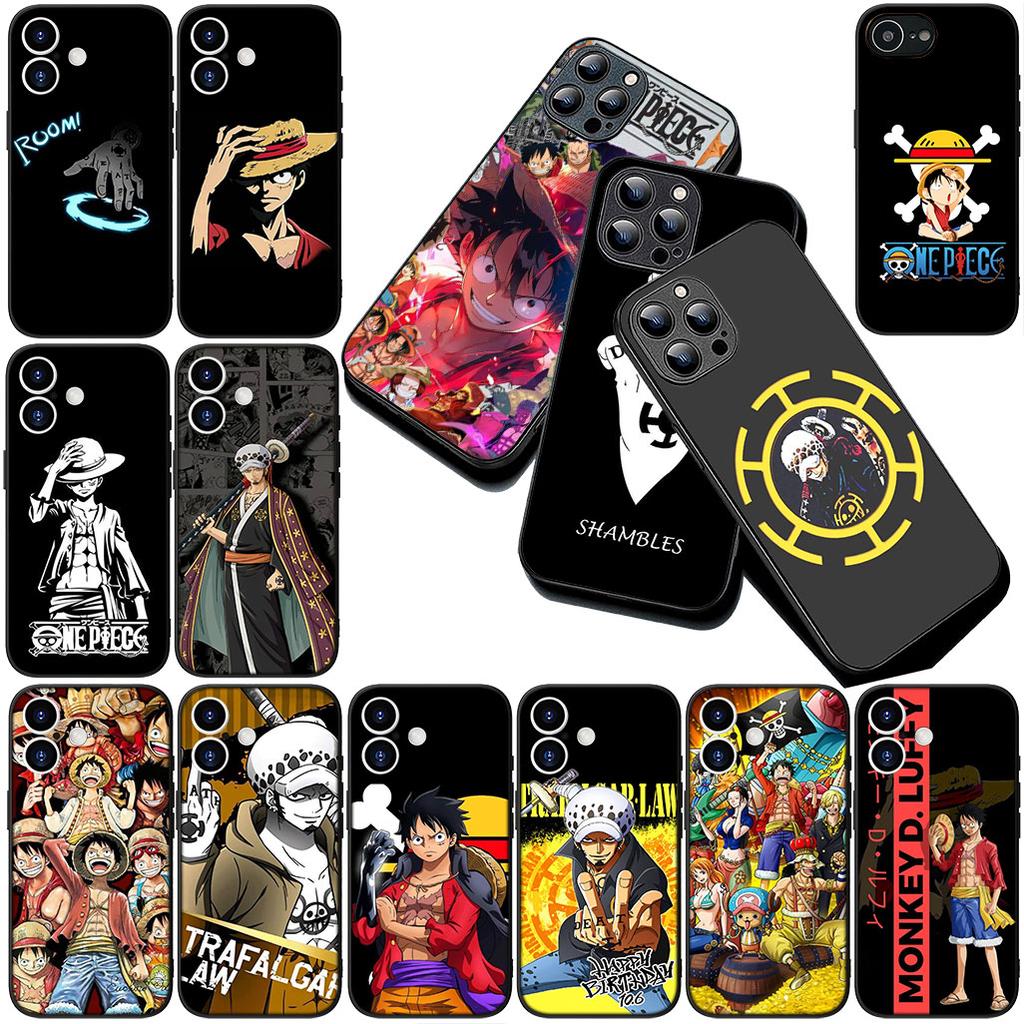 for Xiaomi Redmi Note 12 11 10 A3 Pro 10A 10C 12C Note12 5G 4G Phone Cover Soft Case Trafalgar D Water Law Luffy One Pieces