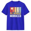 Africa Morocco Skyline Moroccans African Souvenir Gibraltar T Shirts  100 Cotton Tops Crazy Short Sleeve O Neck Tees Printing