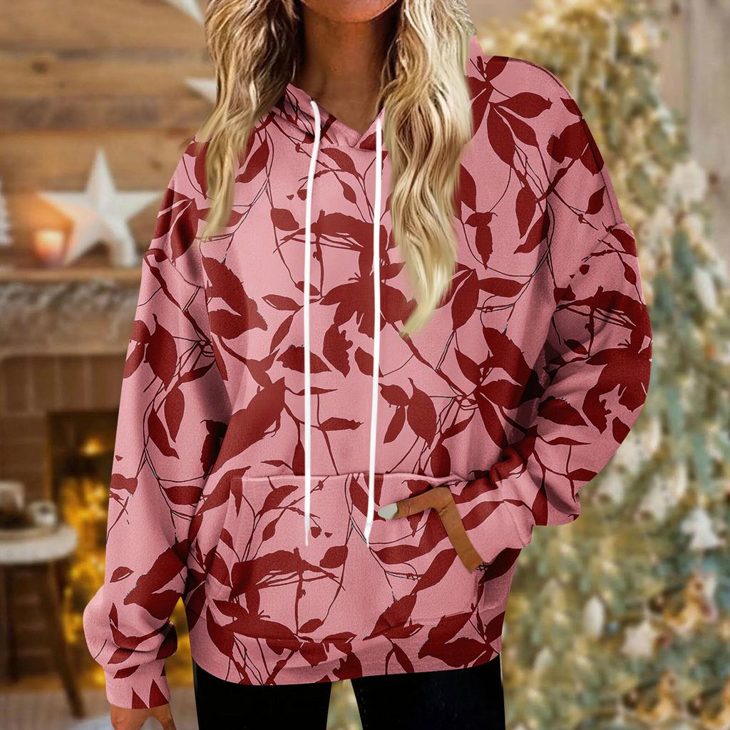 Hoodies For Women Oversized Winter Plush Cute Sweatshirts Pullover Trendy Fall Winter Clothes