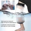 Wasserdichte Kniegipsabdeckung für die Dusche, wasserdichte Schoner für Gips und Verbandabdeckung, bequeme wasserdichte Abdichtung zum Trockenhalten von Wunden, Verbänden