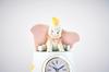 Seto Craft Disney Dumbo Table Clock Approximately Tall D24-0124, 12.4cm