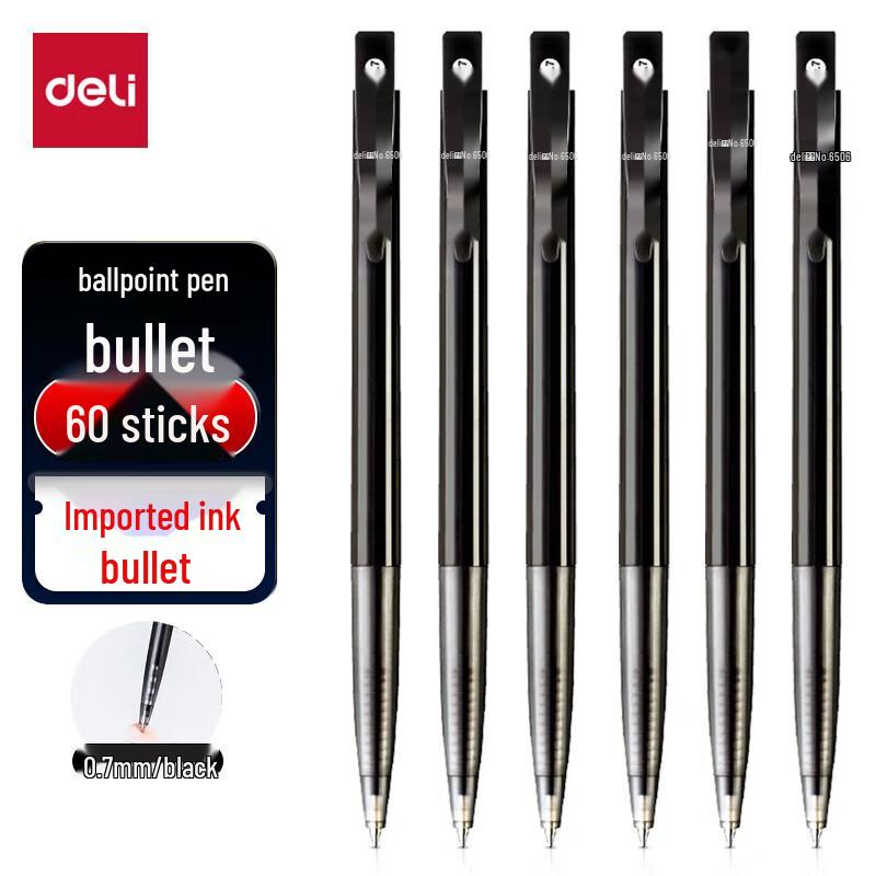 Deli 6506 Ret retractable Ballpoint Pen