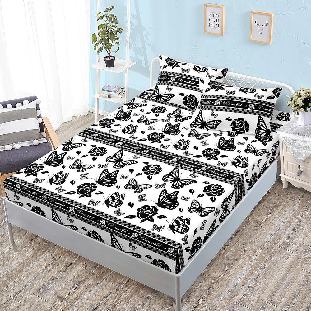 Three-Piece Mattress, Butterfly Mattress, Mattress Protective Cover, Dust-Proof And Non-Slip Sheets Are All Inclusive.