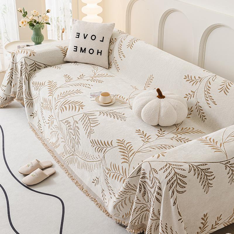 

Чехол для дивана из шенилла Four Seasons Universal Anti-Scratching All-Inclusive Universal Cover Cover Non-Slip Sofa Cover 180*130cm