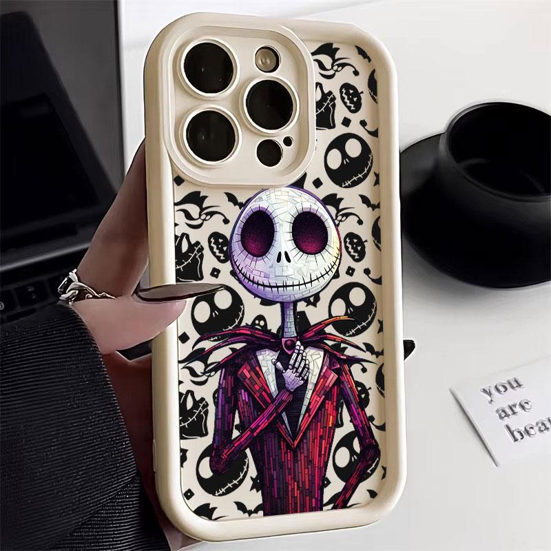 The Nightmare Before Christmas Jack Sally Skellington Case For Apple iPhone 17E 15 16 14 13 12 11 17 Pro Max Air Plus 16E Cover