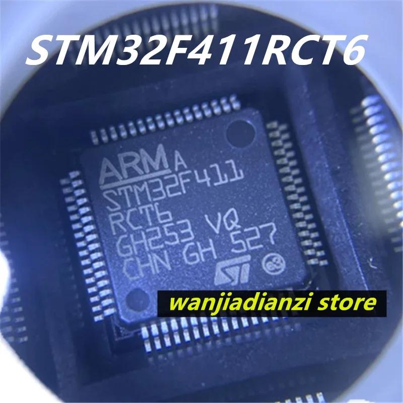 New original STM32F411RCT6 QFP64 STM32F411RC single-chip micro controller LQFP-64 STM32 CHIPS rct6