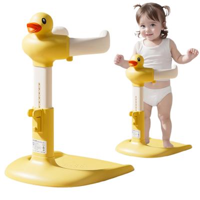 Baby Shower Rack Height Width Adjustable Anti-Slip Base Baby Bath Rack Duck
