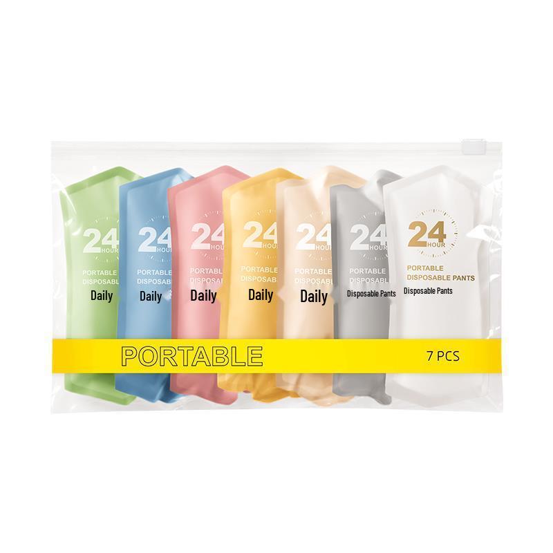 Portable Women's Disposable Briefs - Travel & Maternity, Wash-Free, Plus Size
