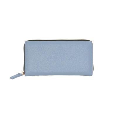 Propeller Heads Wrinkled Synthetic Leather Long Wallet 11-2109-BL