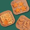 100PCs Air Fryer Disposable Liners Non-stick Disposable Liners Square Air Fryer Parchment